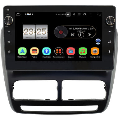 Fiat Doblo 2 (2009-2015) OEM BPX610-1401 на Android 10 (4/64, DSP, IPS, с крутилками)