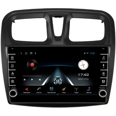 Renault Logan 2, Sandero 2 (Stepway) (2012-2022) (9 дюймов) OEM BRK9-3010 1/16 Android 10