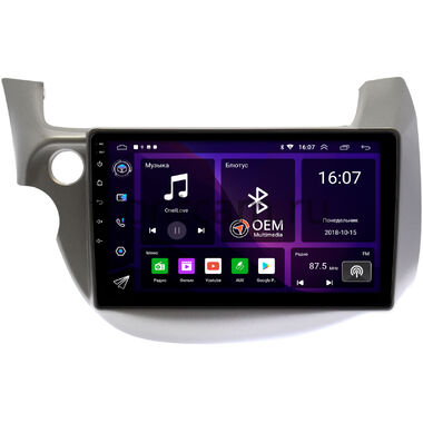 Honda Jazz 2 2008-2014 (левый руль) OEM GT10-1067 2/16 на Android 10