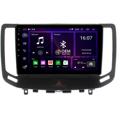 Infiniti G25, G35, G37 (2006-2013) (для авто с сенсорным экраном) OEM GT9-1141 2/16 на Android 10