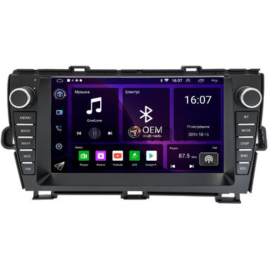 Toyota Prius 3 (XW30) 2009-2015 (левый руль) OEM GT9-1325 2/16 Android 10