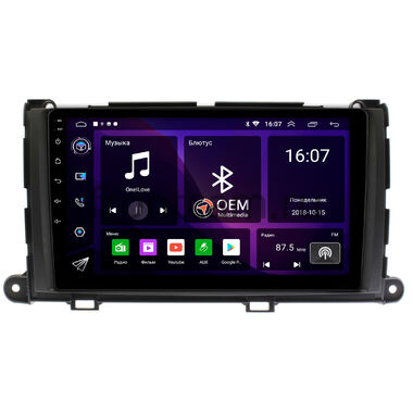 Toyota Sienna 3 (2010-2014) OEM GT9-202 2/16 Android 10