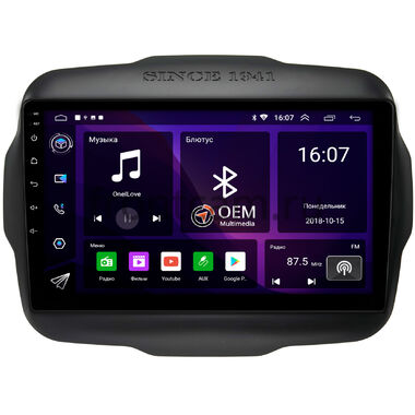 Jeep Renegade (2014-2024) OEM GT9-629 2/16 на Android 10