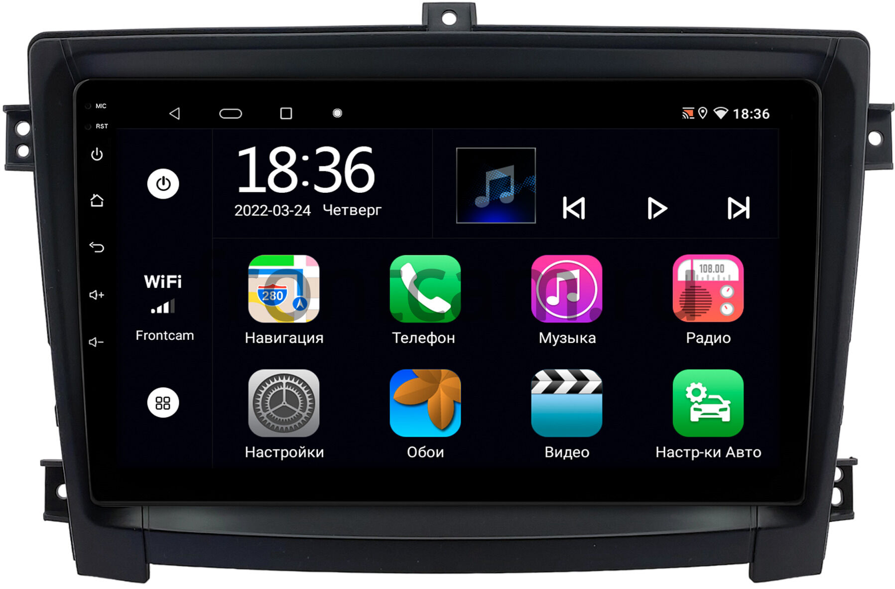 Штатная магнитола OEM MT10-0321 для Hawtai Boliger (2011-2020) на Android  10 CarPlay Купить в городе Москва