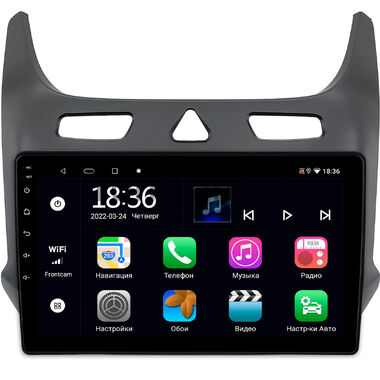 Chevrolet Cobalt 2 (2011-2024) (черная) OEM MX10-0126 4/64 на Android 10 CarPlay
