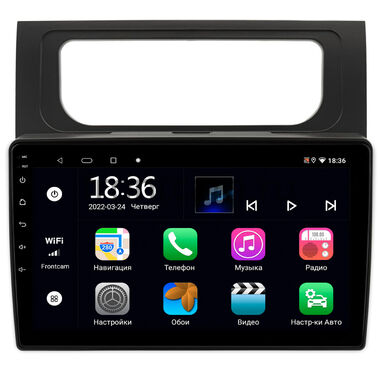 Volkswagen Touran 2 (2010-2015) (черная) OEM MX10-1164 4/64 на Android 10 CarPlay