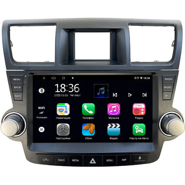 Toyota Highlander (U40) (2007-2013) для авто с усилителем (Тип3) OEM MX10-1179 4/64 на Android 10 CarPlay