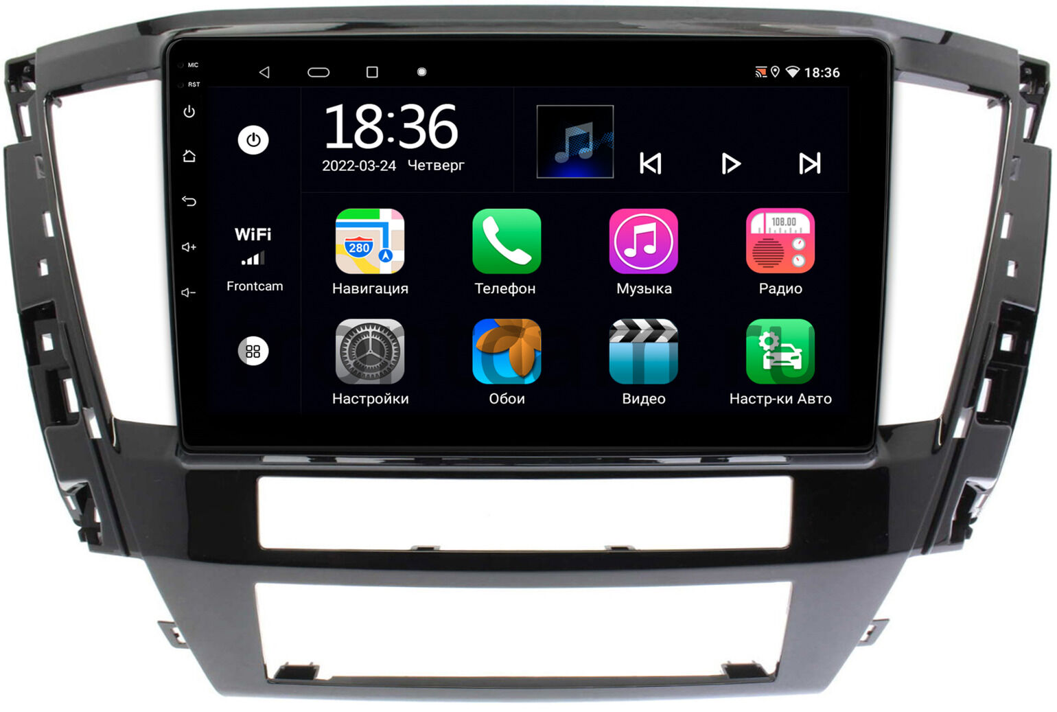 Штатная магнитола OEM MX10-735 для Mitsubishi Pajero Sport 3, Montero Sport  3 (2019-2024) на Android 10 CarPlay Купить в городе Москва