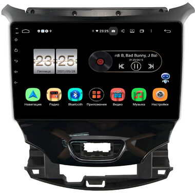 Chevrolet Cruze 2 (2015-2022) OEM PX609-2113 на Android 10 (4/64, DSP, IPS)
