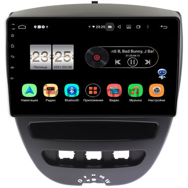 Toyota Aygo (2005-2014) OEM PX610-1152 на Android 10 (4/64, DSP, IPS)
