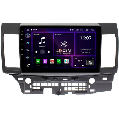 Mitsubishi Lancer 10 2007-2017 (для авто с Rockford) OEM RK10-1047 на Android 10 IPS