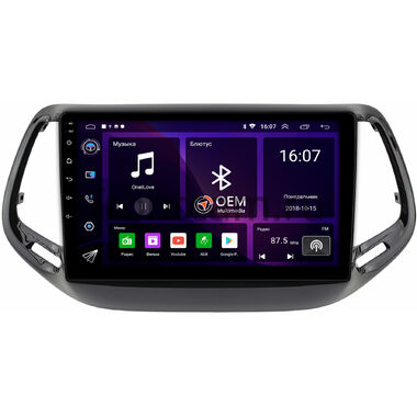 Jeep Compass 2 (2017-2024) OEM RK10-3500 на Android 10 IPS