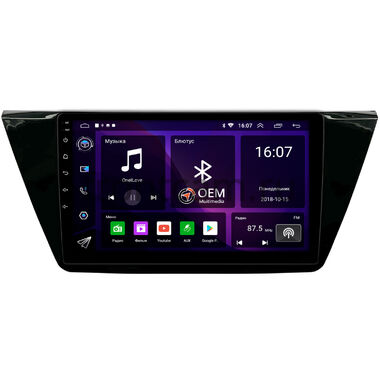 Volkswagen Touran 3 2015-2024 (глянец) OEM RK10-661 на Android 10 IPS