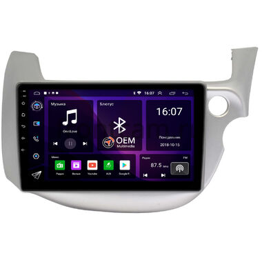 Honda Fit 2 2007-2014 (светло-серая) OEM RK10-671 на Android 10 IPS