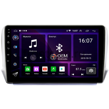 Peugeot 208, 2008 2013-2019 OEM RK10-732 на Android 10 IPS