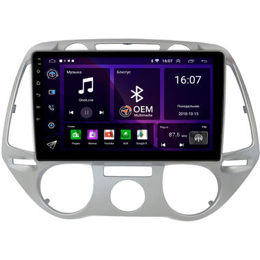 Hyundai i20 2008-2012 (без климат-контроля) OEM RK9-1397 на Android 10