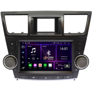 Toyota Highlander (U40) 2007-2013 OEM RK9-1556 на Android 10