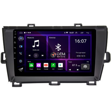 Toyota Prius 3 (XW30) (2009-2015) (правый руль) OEM RK9-195 на Android 10