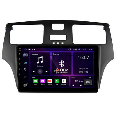 Lexus ES 4 2001-2006 (черная) OEM RK9-746 на Android 10