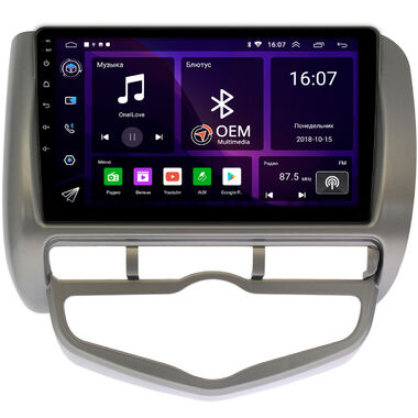 Honda Fit 2001-2008 (правый руль) OEM RK9-9095 на Android 10 (CarPlay, AHD, 1/32)