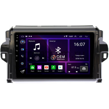 Toyota Fortuner 2 (2015-2024) OEM RK9-9106 Android 10