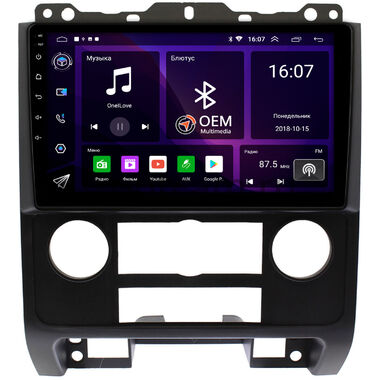 Ford Escape 2 2007-2012 (черная) OEM RK9-9279 на Android 10