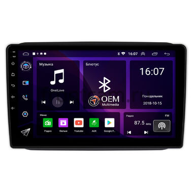 Skoda Fabia 2 (2007-2014) (черная) OEM RS10-1089 на Android 10