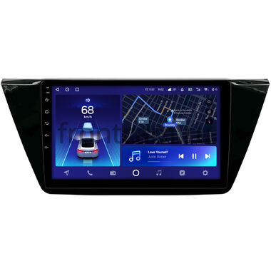 Volkswagen Touran 3 2015-2024 (глянец) Teyes CC2 PLUS 4/32 10 дюймов RM-10-661 на Android 10 (4G-SIM, DSP, QLed)