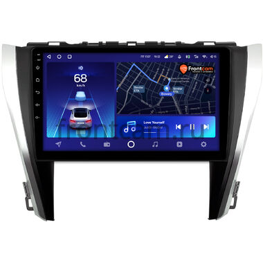 Toyota Camry XV55 (2014-2018) (для авто без камеры) Teyes CC2 PLUS 4/32 10 дюймов RM-1045 на Android 10 (4G-SIM, DSP, QLed)