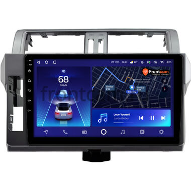 Toyota Land Cruiser Prado 150 2013-2017 (Тип 3) Teyes CC2 PLUS 4/32 10 дюймов RM-10-0615 на Android 10 (4G-SIM, DSP, QLed)