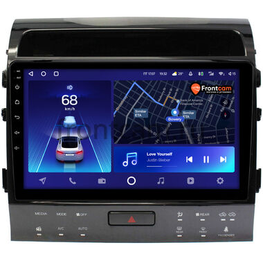 Toyota Land Cruiser 200 2010-2012 для авто с Navi (тип А) Teyes CC2 PLUS 4/32 10 дюймов RM-10-1203 на Android 10 (4G-SIM, DSP, QLed)