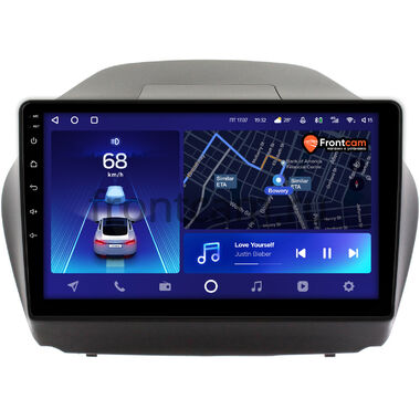 Hyundai ix35, Tucson 2 (2009-2015) Teyes CC2 PLUS 4/32 10 дюймов RM-1042 на Android 10 (4G-SIM, DSP, QLed) (для авто с камерой)