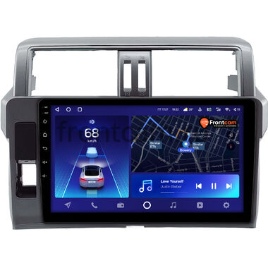 Toyota Land Cruiser Prado 150 2013-2017 (Тип 2) Teyes CC2 PLUS 4/32 10 дюймов RM-1051 на Android 10 (4G-SIM, DSP, QLed)
