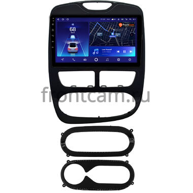 Renault Clio 4 2016-2019 (черная) Teyes CC2 PLUS 4/64 10 дюймов RM-10-0860 на Android 10 (4G-SIM, DSP, QLed)