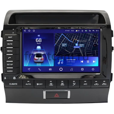 Toyota Land Cruiser 200 2007-2009 (Тип С) Teyes CC2 PLUS 4/32 9 дюймов RM-9-0116 на Android 10 (4G-SIM, DSP, QLed)