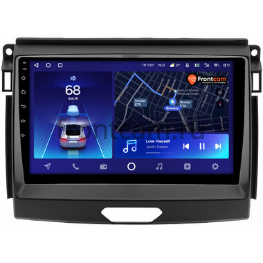 Ford Ranger 4 (2015-2022) (для авто с цветным дисплеем 4.2 дюйма / SYNC1) Teyes CC2 PLUS 4/32 9 дюймов RM-9-0850 на Android 10 (4G-SIM, DSP, QLed)