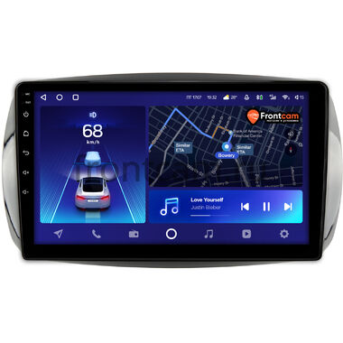 Smart Fortwo 3, Forfour 2 (2014-2024) Teyes CC2 PLUS 4/32 9 дюймов RM-9-019 на Android 10 (4G-SIM, DSP, QLed)