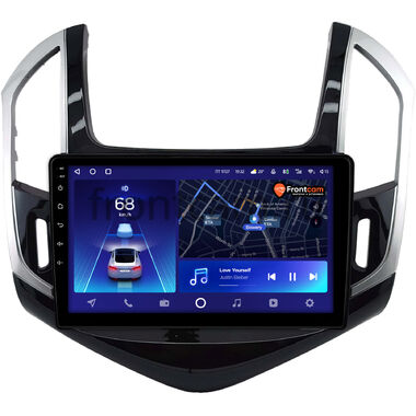 Chevrolet Cruze 2012-2016 (черно-серая, глянцевая) Teyes CC2 PLUS 4/32 9 дюймов RM-9-0664 на Android 10 (4G-SIM, DSP, QLed)