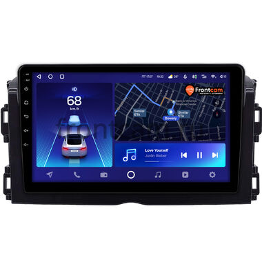 Toyota Premio 2 (T26) 2016-2021 Teyes CC2 PLUS 4/32 9 дюймов RM-9-0729 на Android 10 (4G-SIM, DSP, QLed)