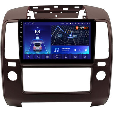 Nissan Navara 3 (D40), Pathfinder 3 2004-2014 (цвет марун) Teyes CC2 PLUS 4/32 9 дюймов RM-9-0900 на Android 10 (4G-SIM, DSP, QLed)