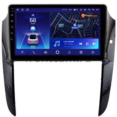 Toyota Ipsum (M20) 2001-2009 (Тип A, черная, глянцевая) Teyes CC2 PLUS 4/32 9 дюймов RM-9-2157 на Android 10 (4G-SIM, DSP, QLed)