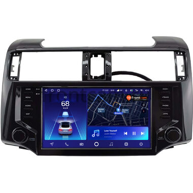 Toyota 4Runner 5 2009-2013 (черная, глянцевая) Teyes CC2 PLUS 4/32 9 дюймов RM-9-2227 на Android 10 (4G-SIM, DSP, QLed)