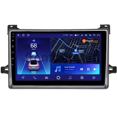 Toyota Prius 4 (XW50) 2015-2019 (черный глянец) Teyes CC2 PLUS 4/32 9 дюймов RM-9-651 на Android 10 (4G-SIM, DSP, QLed)