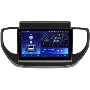 Hyundai Solaris 2 (2020-2024) (для авто с экраном) Teyes CC2 PLUS 4/32 9 дюймов RM-9-TK957 на Android 10 (4G-SIM, DSP, QLed)