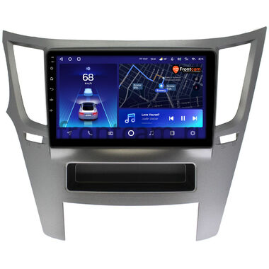 Subaru Legacy 5, Outback 4 2009-2014 (серая, левый руль) Teyes CC2 PLUS 4/32 9 дюймов RM-9051 на Android 10 (4G-SIM, DSP, QLed)