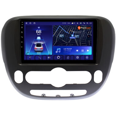 Kia Soul 2 (2013-2019) (с климат-контролем, матовая) Teyes CC2 PLUS 4/32 9 дюймов RM-9390 на Android 10 (4G-SIM, DSP, QLed)