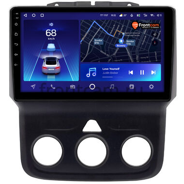 Dodge RAM 4 (DS, DJ) 2013-2023 (с кондиционером) Teyes CC2 PLUS 4/64 9 дюймов RM-9-0151 на Android 10 (4G-SIM, DSP, QLed)