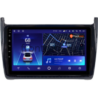 Volkswagen Polo 5 2009-2020 (глянцевая) Teyes CC2 PLUS 4/64 9 дюймов RM-9-0490 на Android 10 (4G-SIM, DSP, QLed)