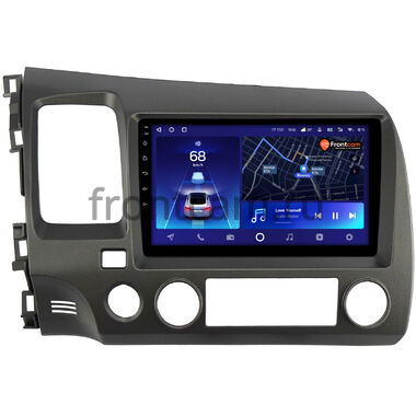 Honda Civic 8 4D 2005-2012 (левый руль, седан) Teyes CC2 PLUS 4/64 9 дюймов RM-9-1061 на Android 10 (4G-SIM, DSP, QLed)