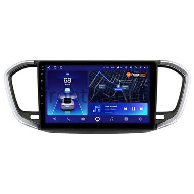 Lada Vesta (NG), Aura 2024-2025 (вставка серебро) Teyes CC2 PLUS 4/64 9 дюймов RM-9-1290 на Android 10 (4G-SIM, DSP, QLed)